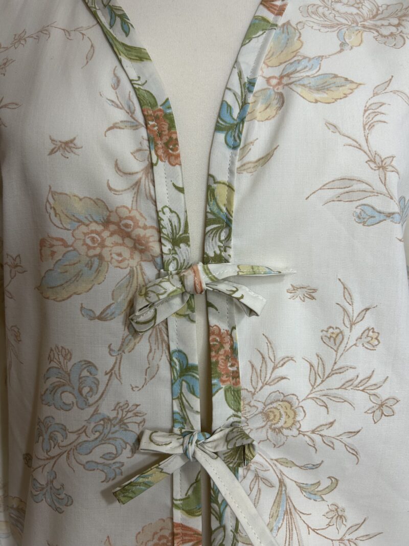 Blouse fleurie zoé réversible – Image 4