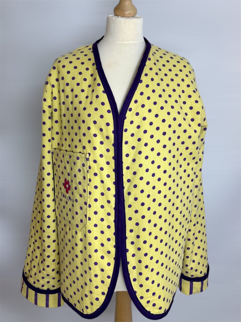 Veste reversible Naray Pois et Rayures – Image 6