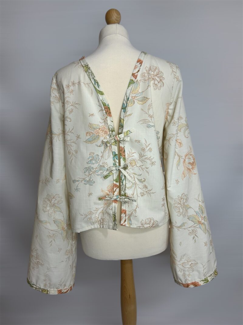 Blouse fleurie zoé réversible – Image 7