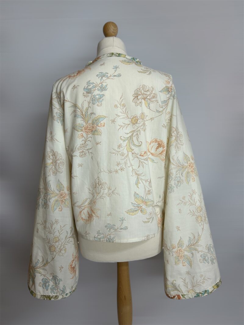 Blouse fleurie zoé réversible – Image 3