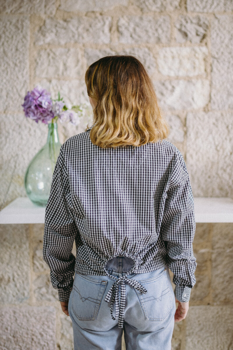 chemise femme upcyclée faite en France