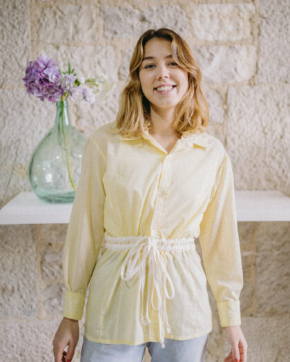 chemise femme upcyclée faite en France