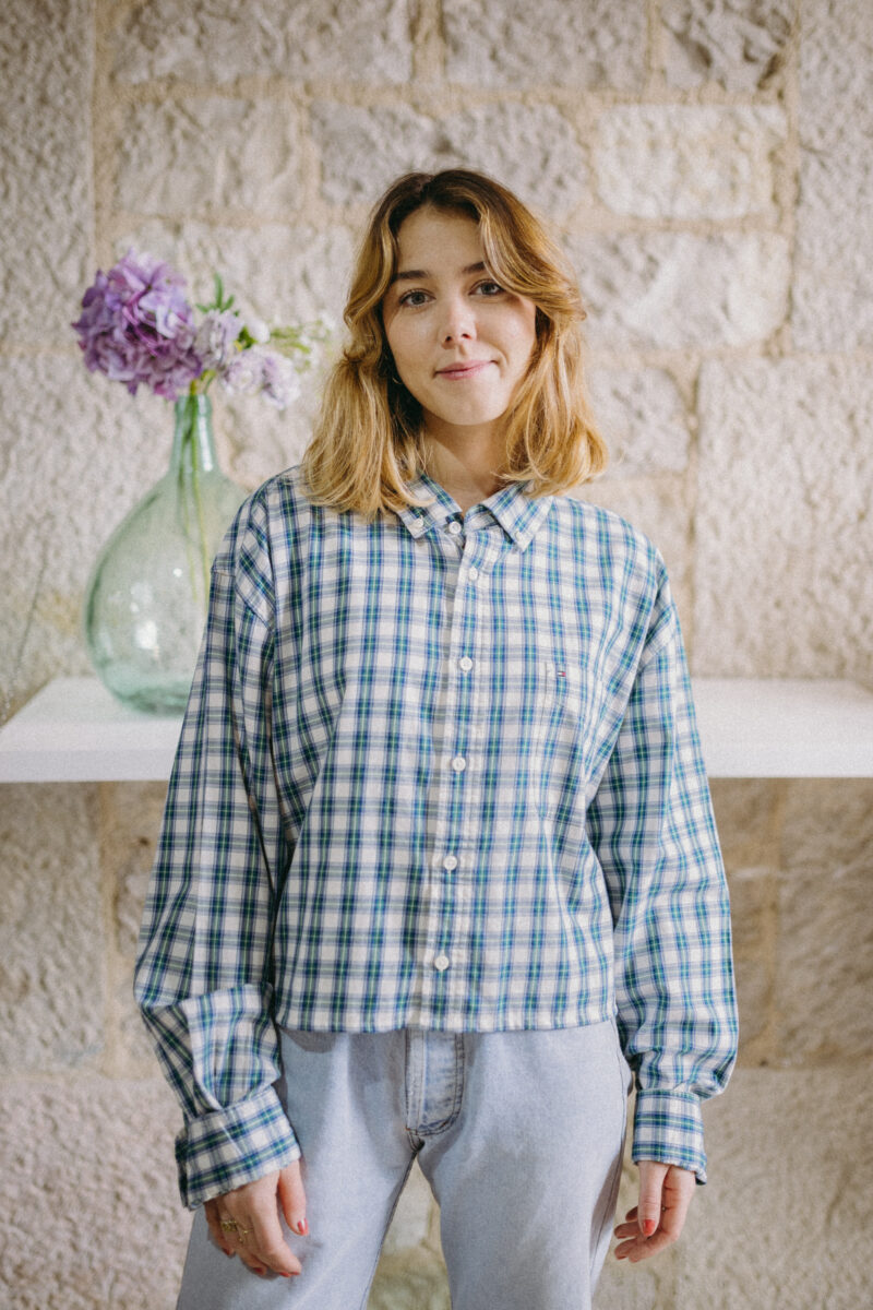 chemise femme upcyclée faite en France