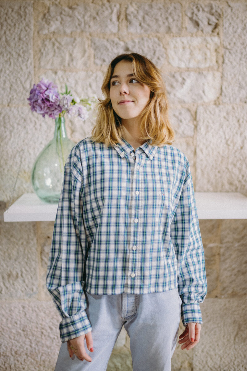 chemise femme upcyclée faite en France