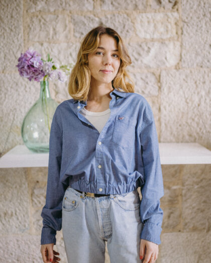 chemise femme upcyclée faite en France