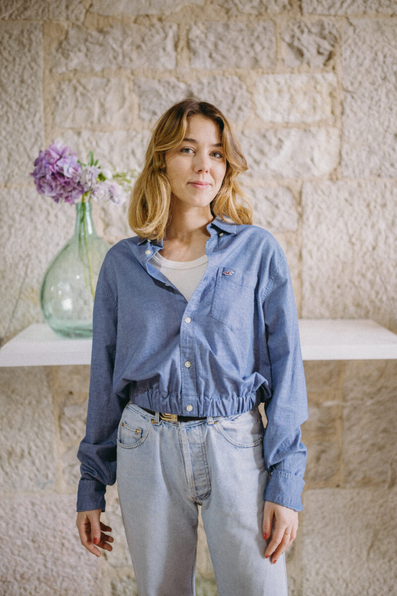 chemise femme upcyclée faite en France