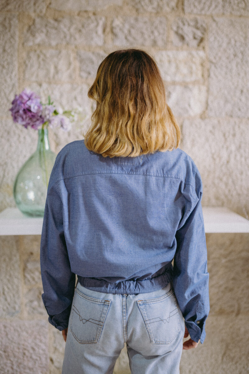 chemise femme upcyclée faite en France