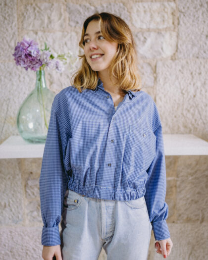 chemise femme upcyclée faite en France