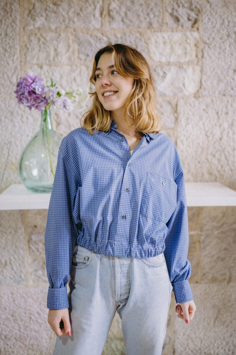 chemise femme upcyclée faite en France