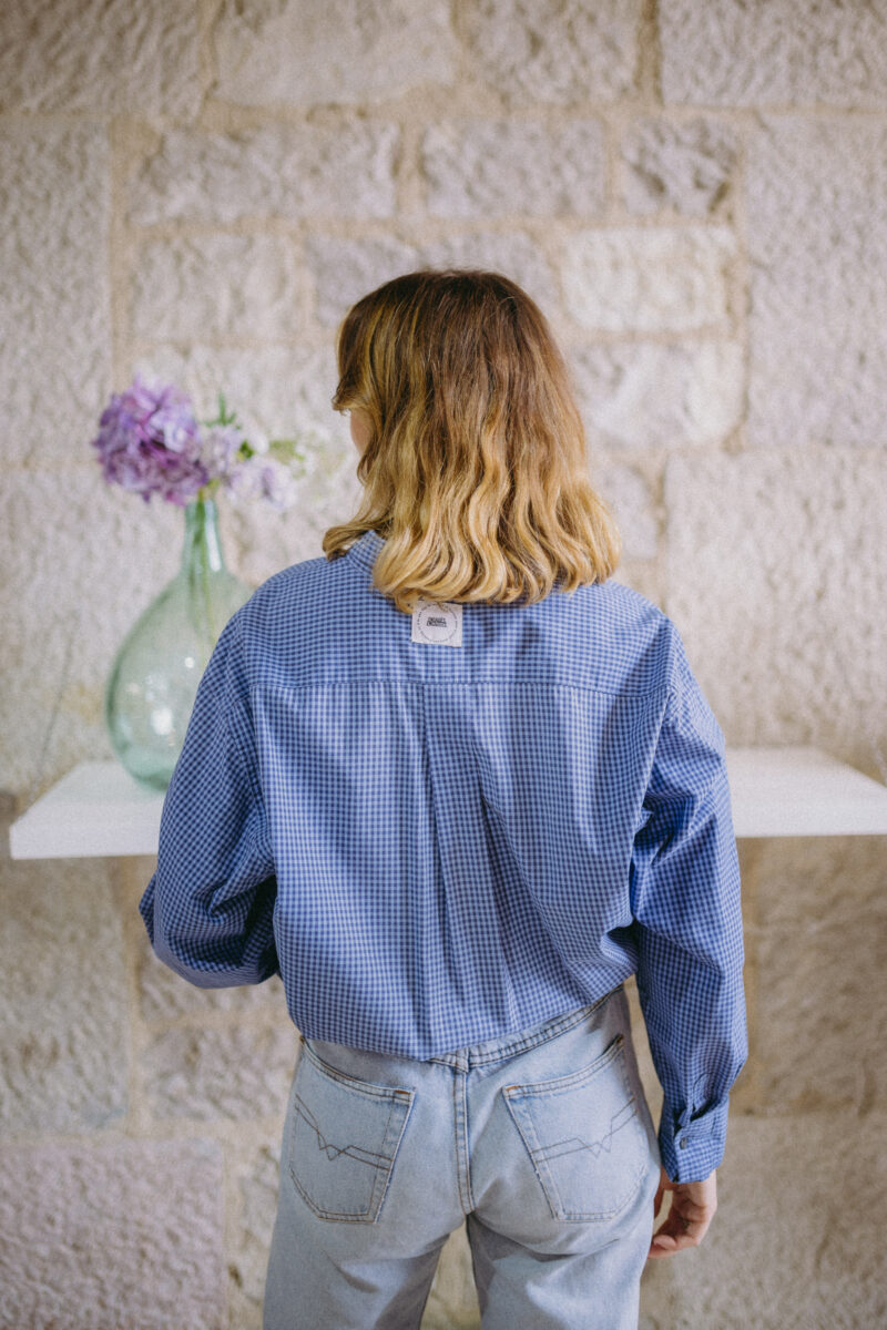 chemise femme upcyclée faite en France