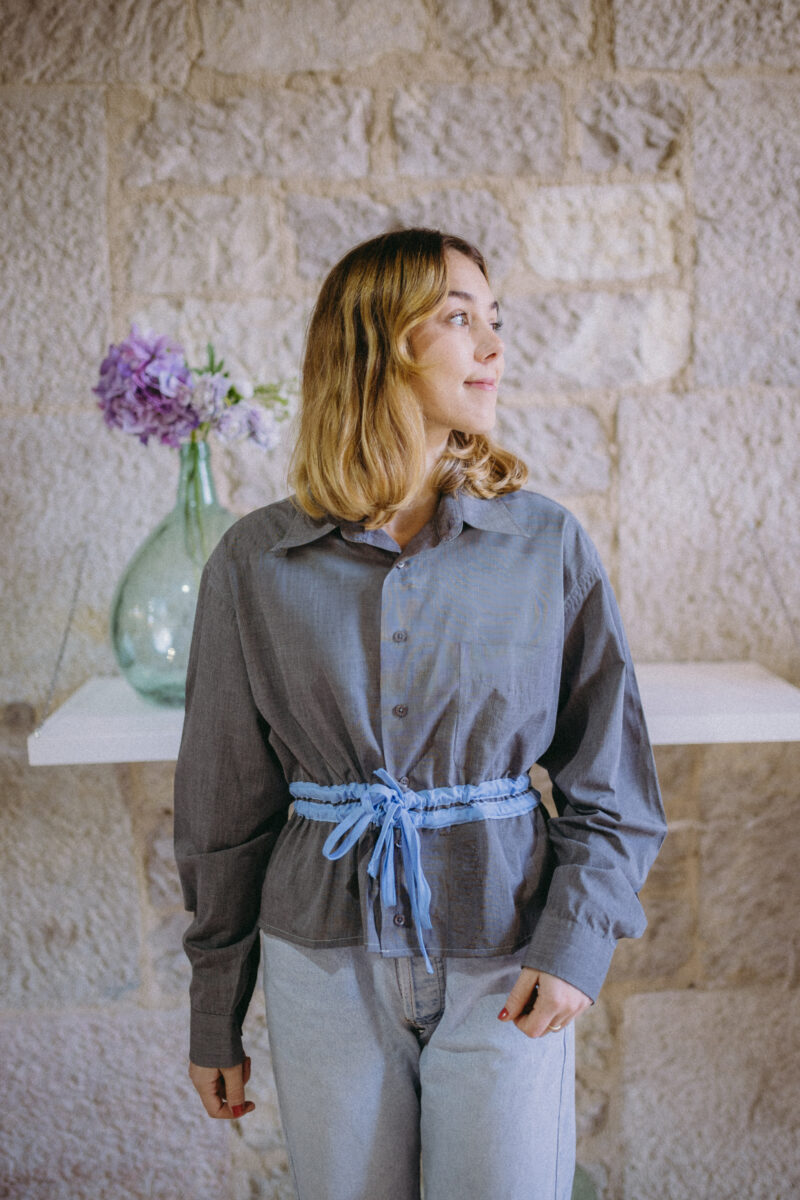 chemise femme upcyclée faite en France