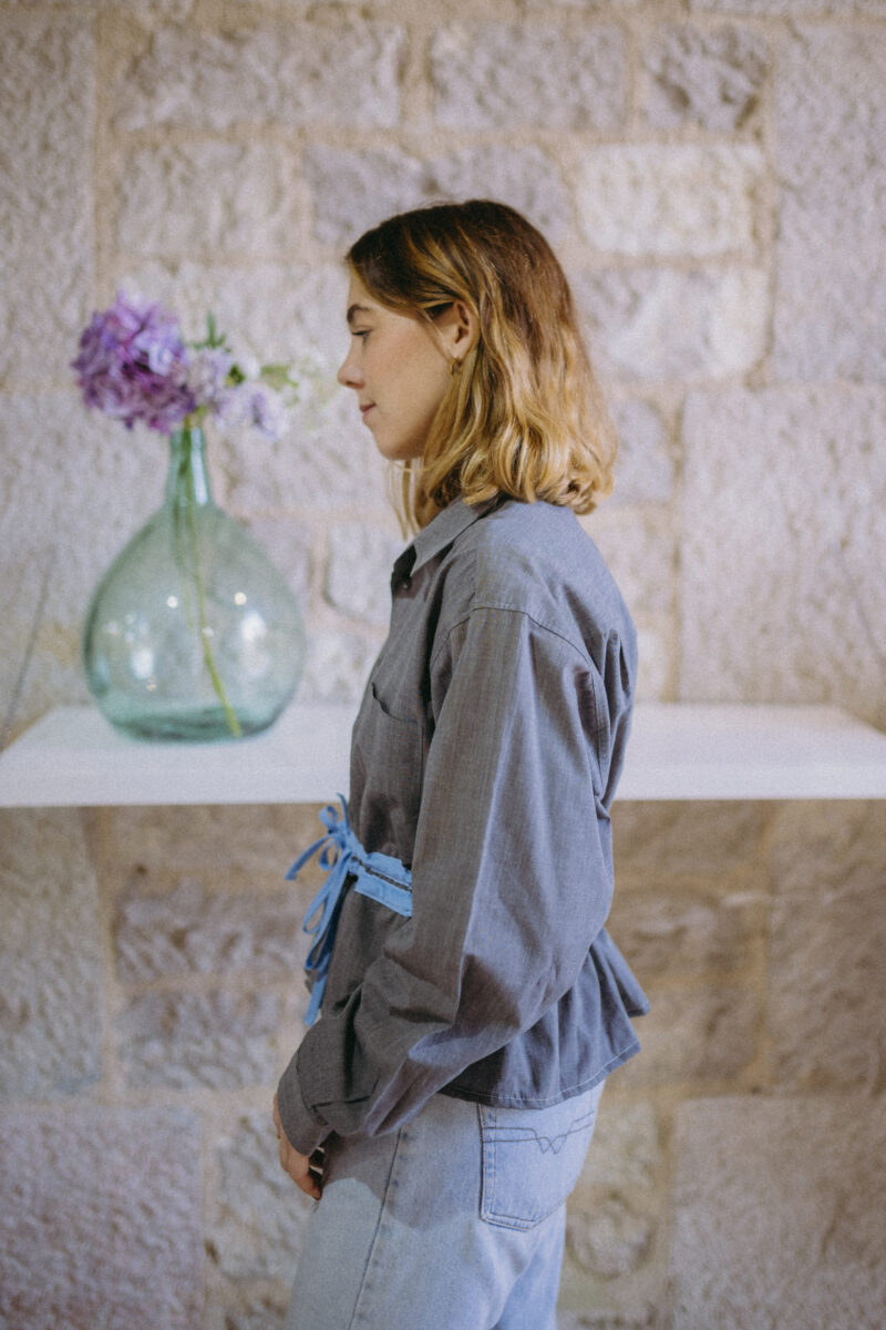 chemise femme upcyclée faite en France