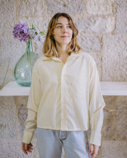 chemise femme upcyclée faite en France