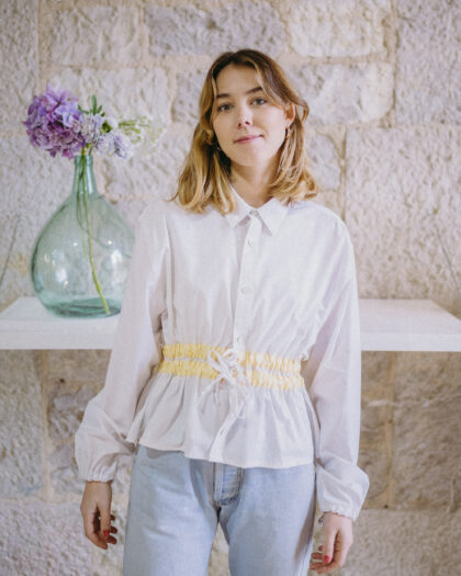 chemise femme upcyclée faite en France