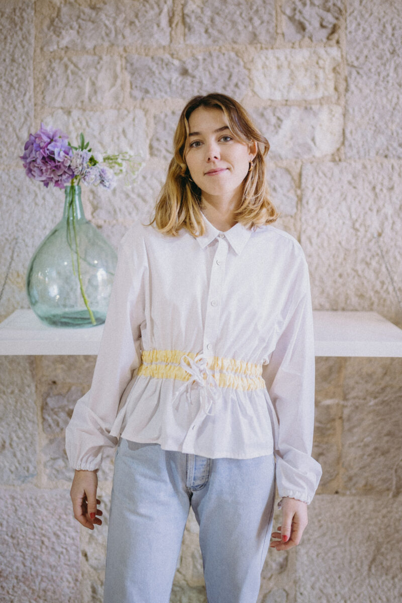 chemise femme upcyclée faite en France