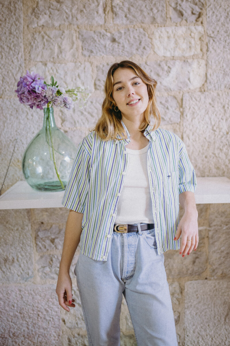 chemise femme upcyclée faite en France