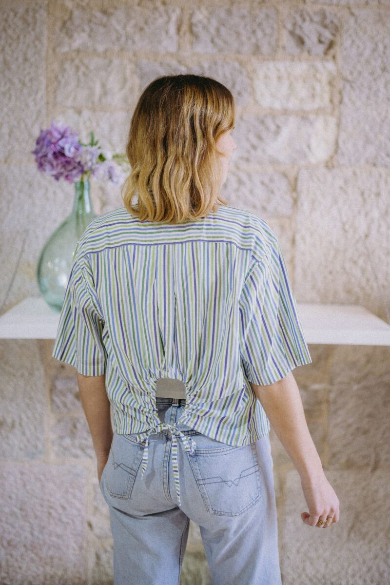 chemise femme upcyclée faite en France