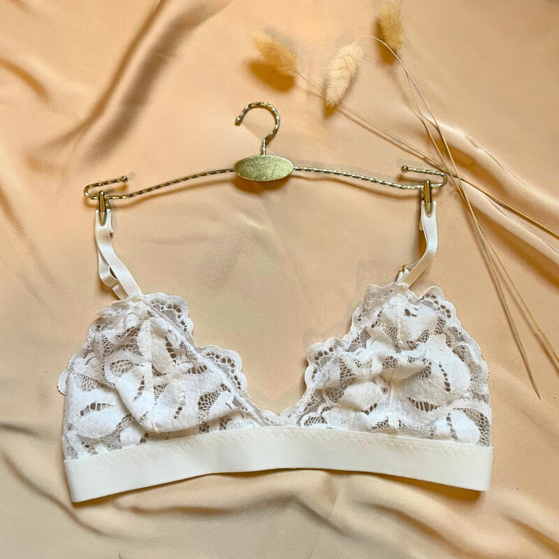 Soutien-gorge Triangle Nuaje Blanc – Image 2